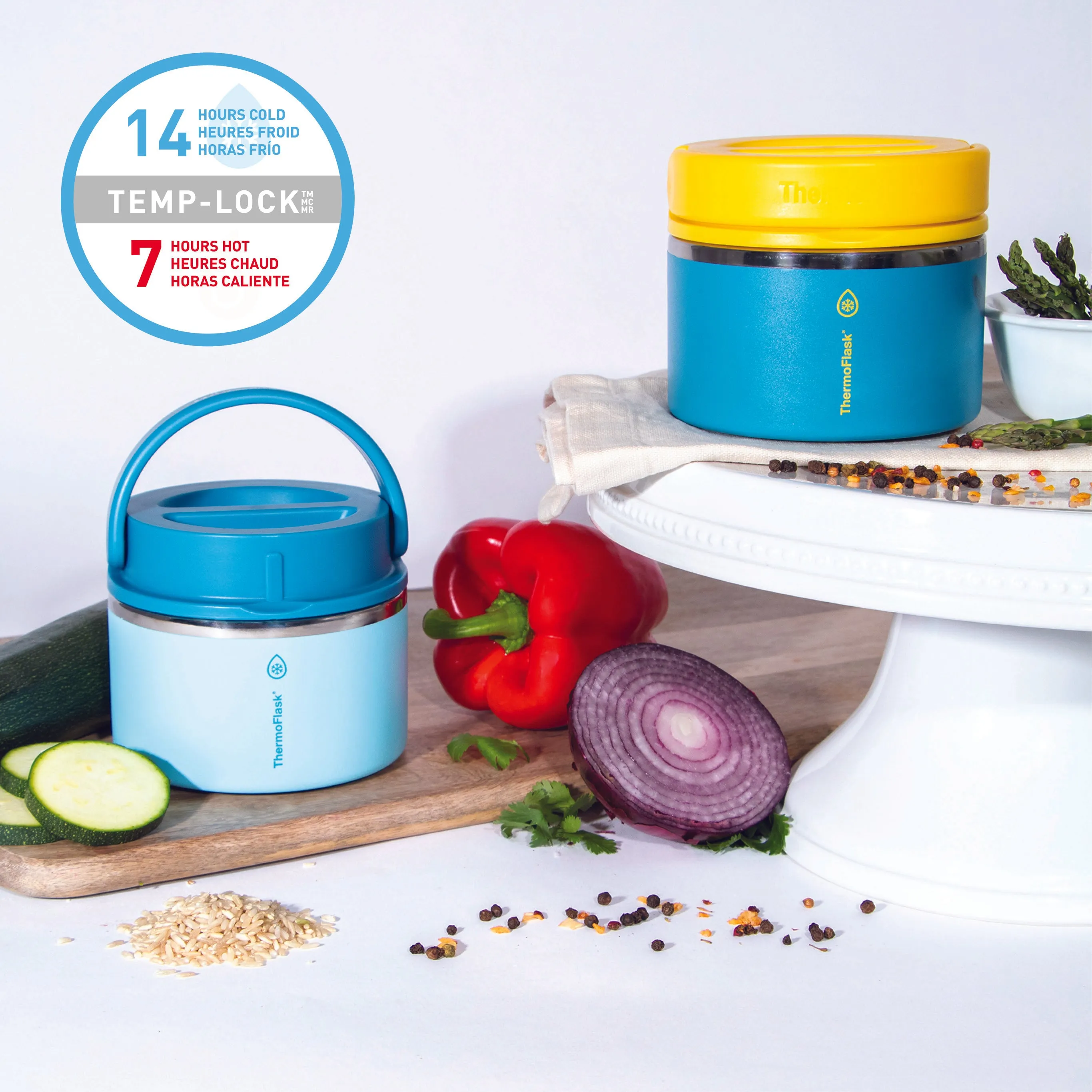 12oz Food Jar 2 Pack