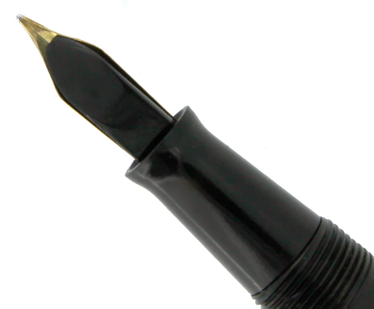 1920S WATERMAN 452 STERLING OVERLAY FOUNTAIN PEN XF to BBB FLEX NIB RESTORED