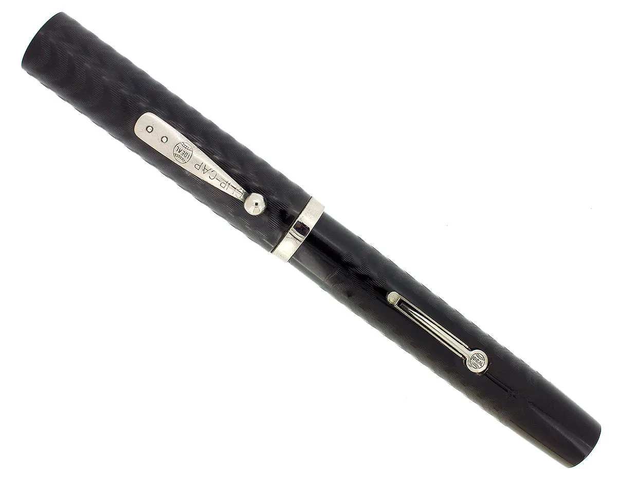 1920S WATERMAN 58 BCHR FOUNTAIN PEN F TO BBB 14K FLEXIBLE NIB RESTORED NEAR MINT