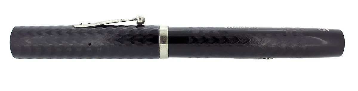 1920S WATERMAN 58 BCHR FOUNTAIN PEN F TO BBB 14K FLEXIBLE NIB RESTORED NEAR MINT