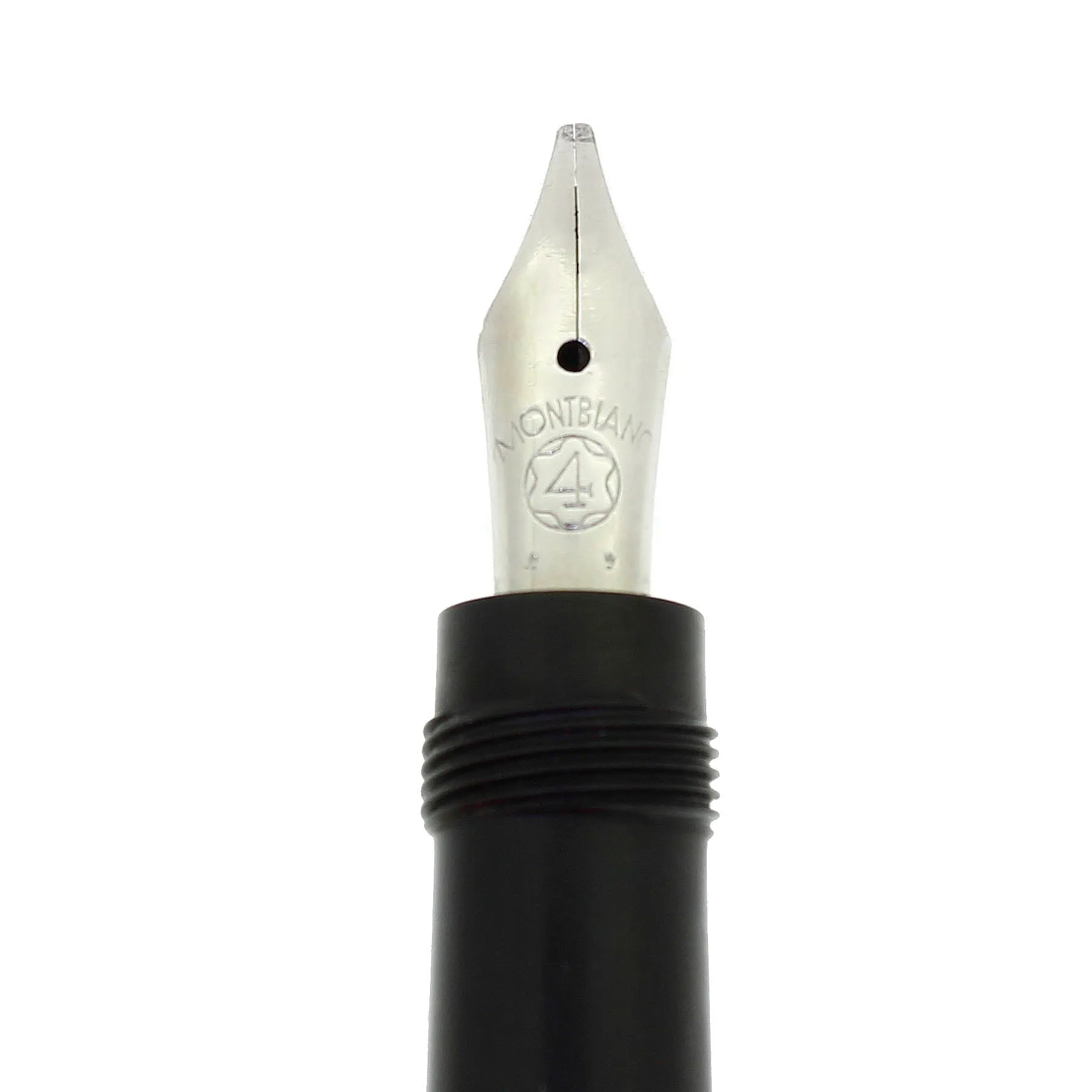 1940S MONTBLANC 304 WARTIME SAFETY EYEDROPPER-FILL FOUNTAIN PEN STUB NIB RESTORED