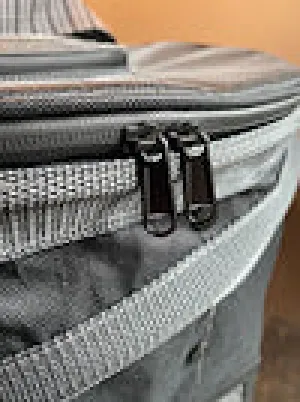 2-IN-1 COLLAPSIBLE BIN  TRASH/RECYC