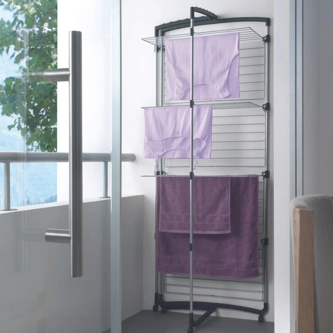 4 Tier Laundry Drier Faro plus 38M Silver