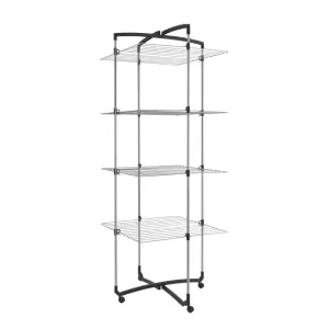 4 Tier Laundry Drier Faro plus 38M Silver