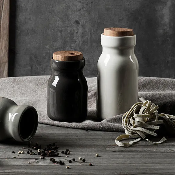 4-Way Spice Jar - Gray / Small