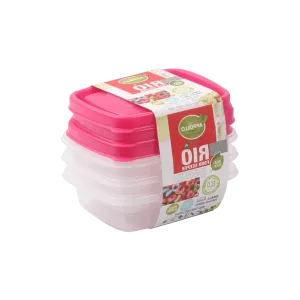 APPOLLO RIO FOOD KEEPER MEDIUM 3PCS SET 400ML