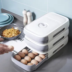 Automatic Rolling Egg Storage Box
