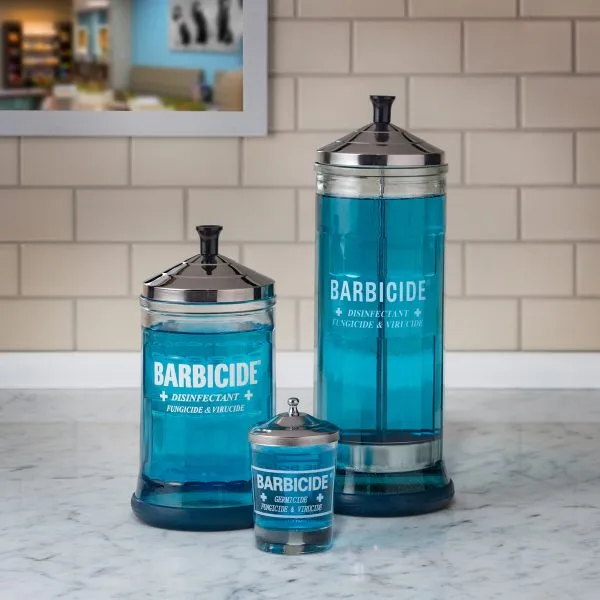Barbicide Glass Jar