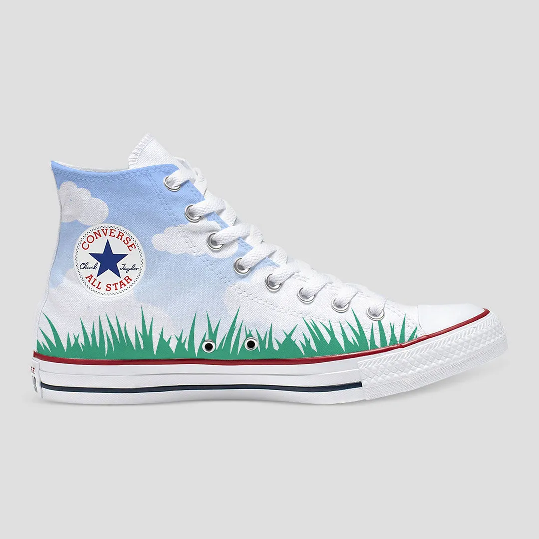 Basset Hound Custom Converse