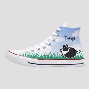 Border Collie Custom Converse