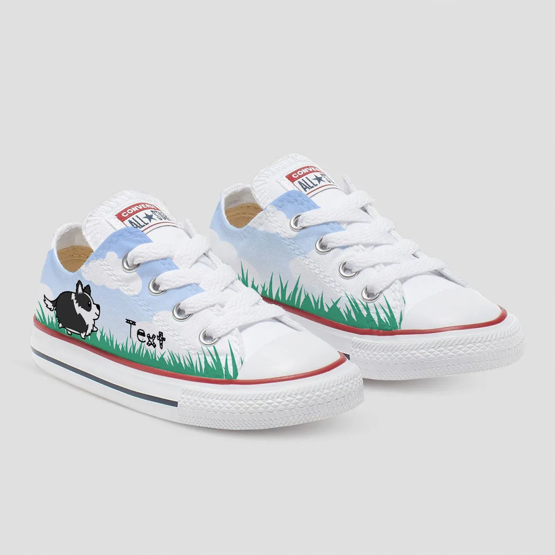 Border Collie Custom Converse