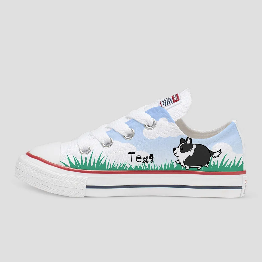 Border Collie Custom Converse