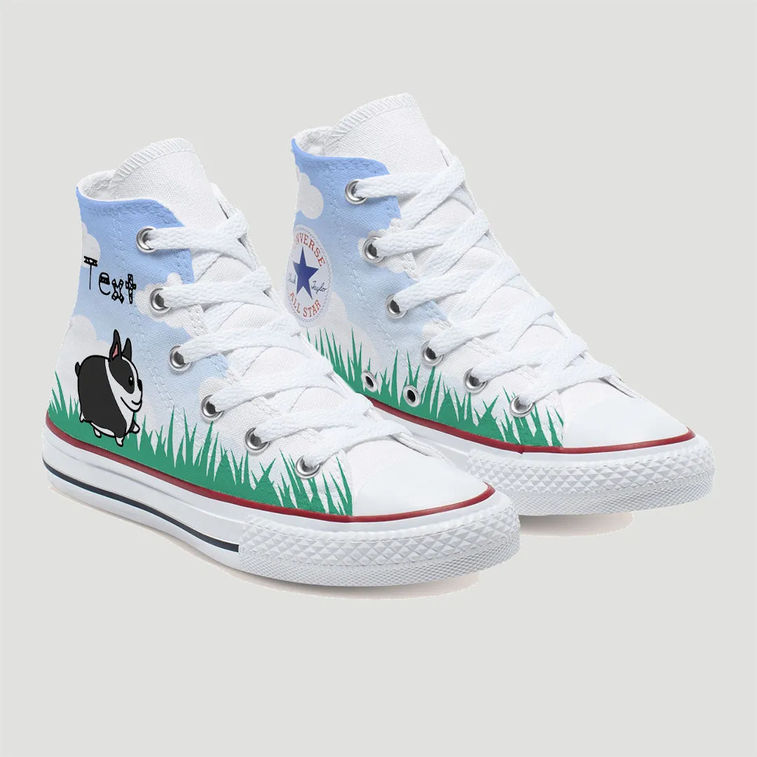 Boston Terrier Custom Converse