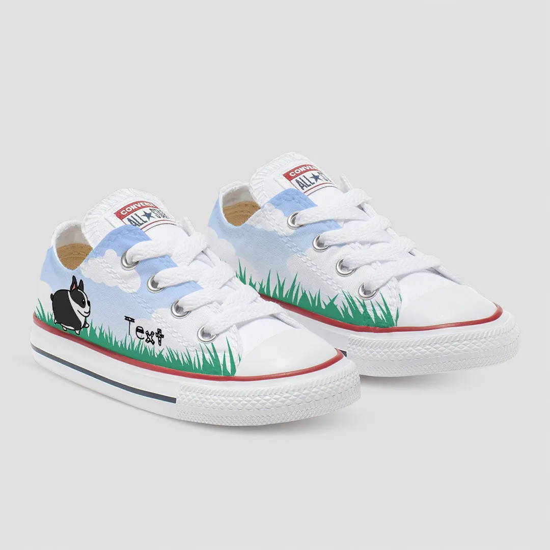 Boston Terrier Custom Converse