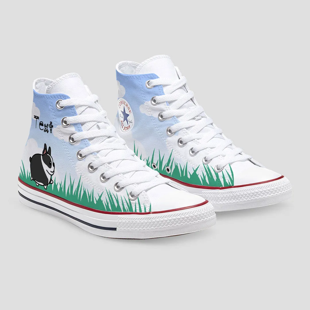 Boston Terrier Custom Converse