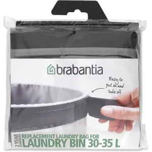 Brabantia Replacement Laundry Bag 50-60 Litre - Grey