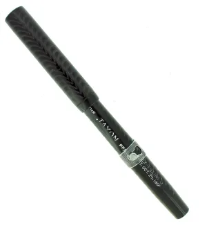 C1912 JAXON BLACK CHASED HARD RUBBER STUD FILLER FOUNTAIN PEN RESTORED