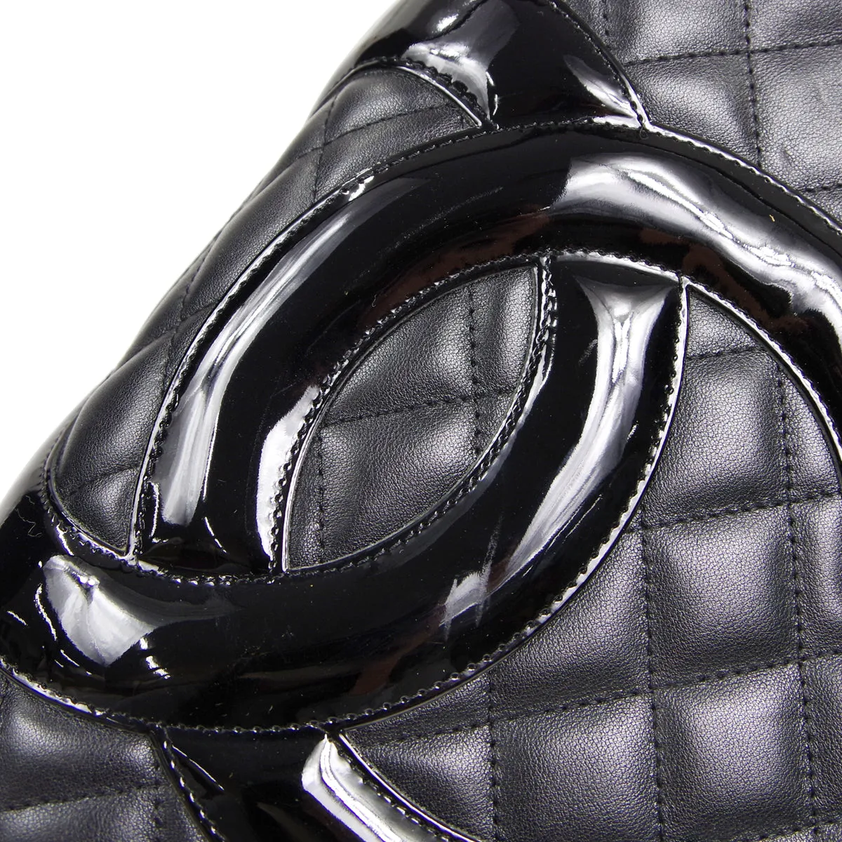 CHANEL 2005-2006 Cambon Ligne Tote Bag