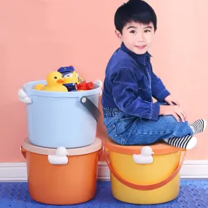 Children's Toy Storage Box Portable Cartoon Snack Basket