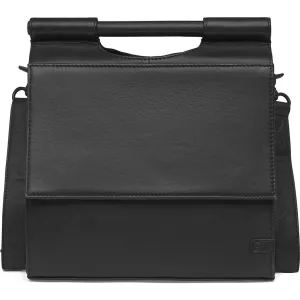 Classic crossover bag with a trendy handle / 16246 - Black (Nero)
