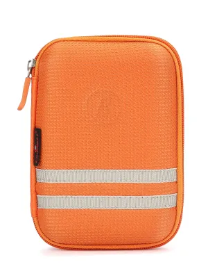 CoolBELL Travel Hard Disk Case Pouch Electronic Accessories Bag (Orange)