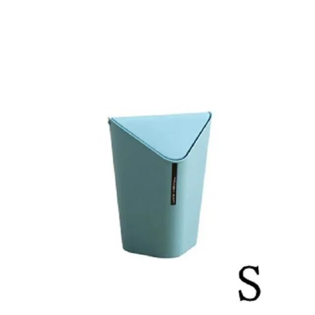 Creative Modern Home Use/Office Desktop Mini Plastic Trash Can