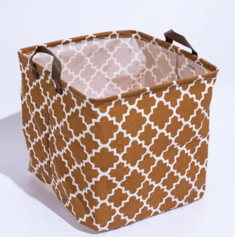 Cube Storage Box Canvas Fabric  Basket Toy Organiz