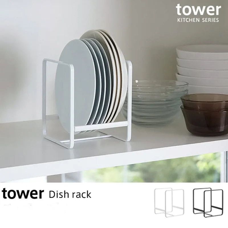 Dish Drying Rack Kitchen Dish Rack Plate Organizer Drainer