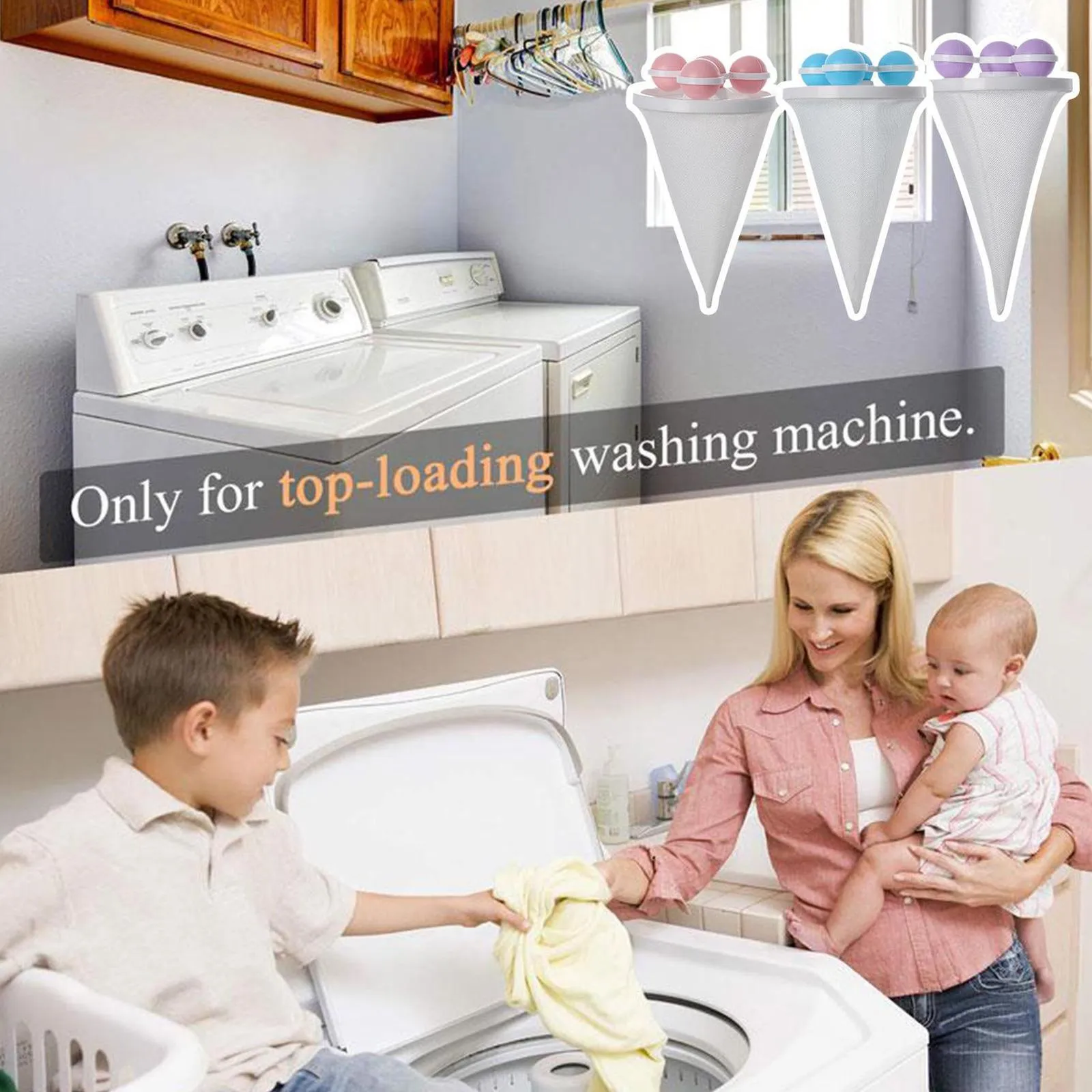 Floating Washing Machine Filter Catcher
