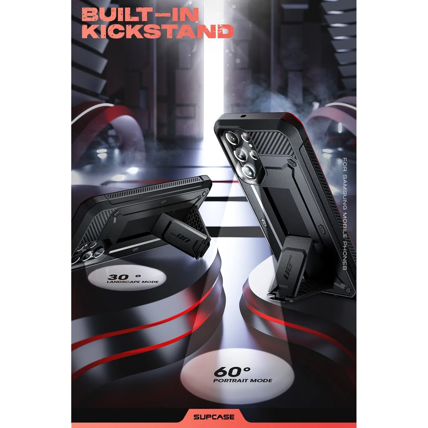 Galaxy S22 Ultra Unicorn Beetle PRO Rugged Case(Open-Box)-Black