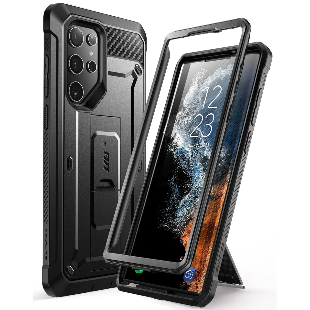 Galaxy S22 Ultra Unicorn Beetle PRO Rugged Case(Open-Box)-Black