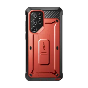 Galaxy S22 Ultra Unicorn Beetle PRO Rugged Case(open box)-Metallic Red