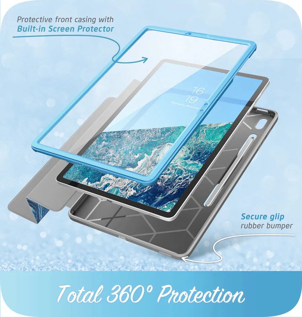 Galaxy Tab S7 FE 12.4 inch (2021) Cosmo Case - Ocean Blue