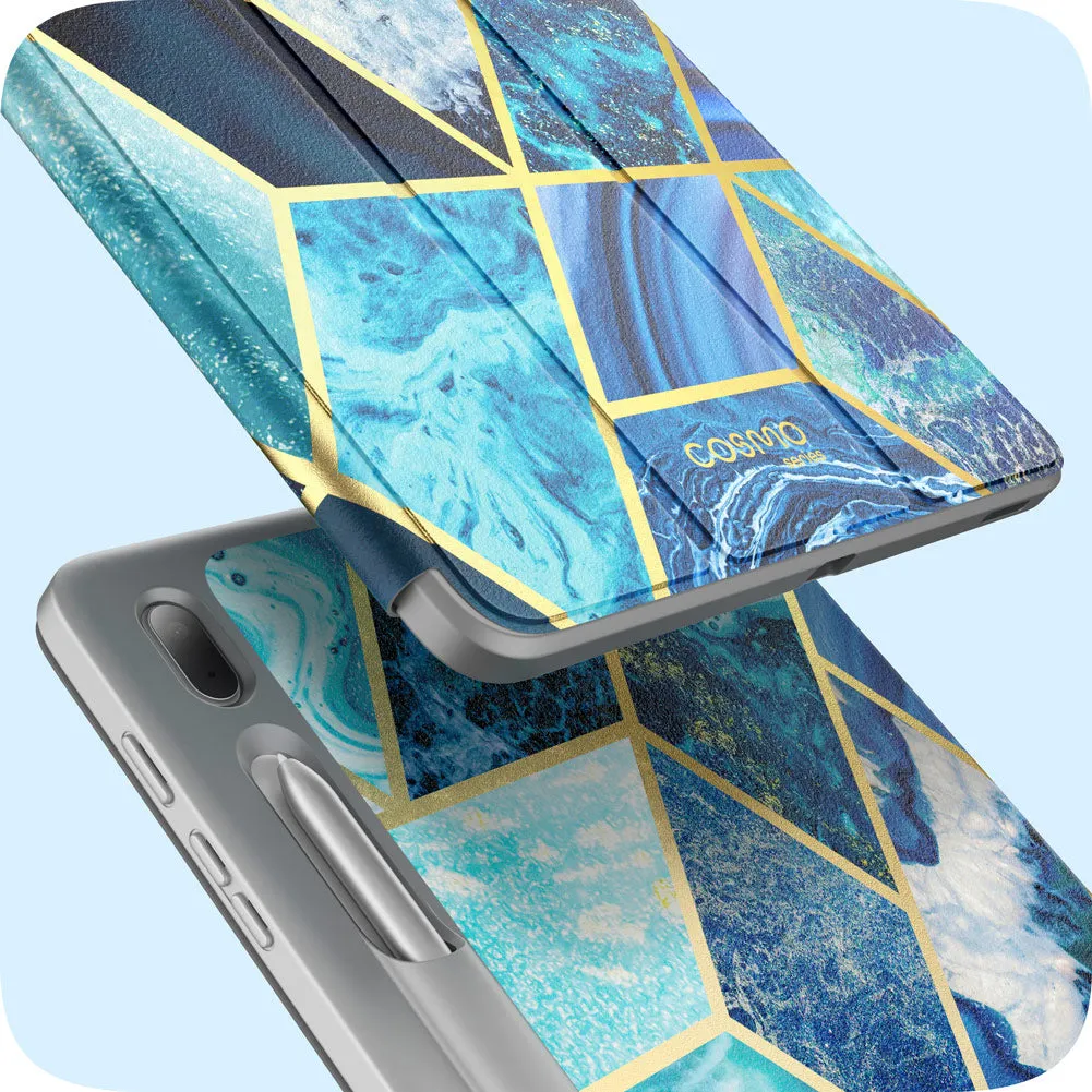 Galaxy Tab S7 FE 12.4 inch (2021) Cosmo Case - Ocean Blue