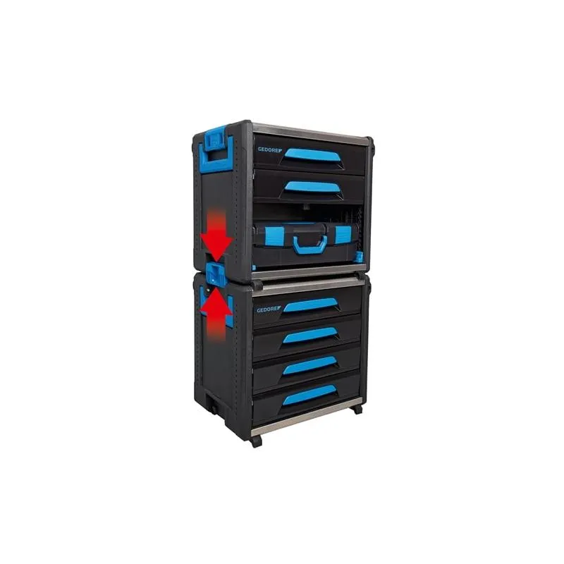 Gedore 2954311 Tool Box Module WorkMo W2, 4 Drawers H6
