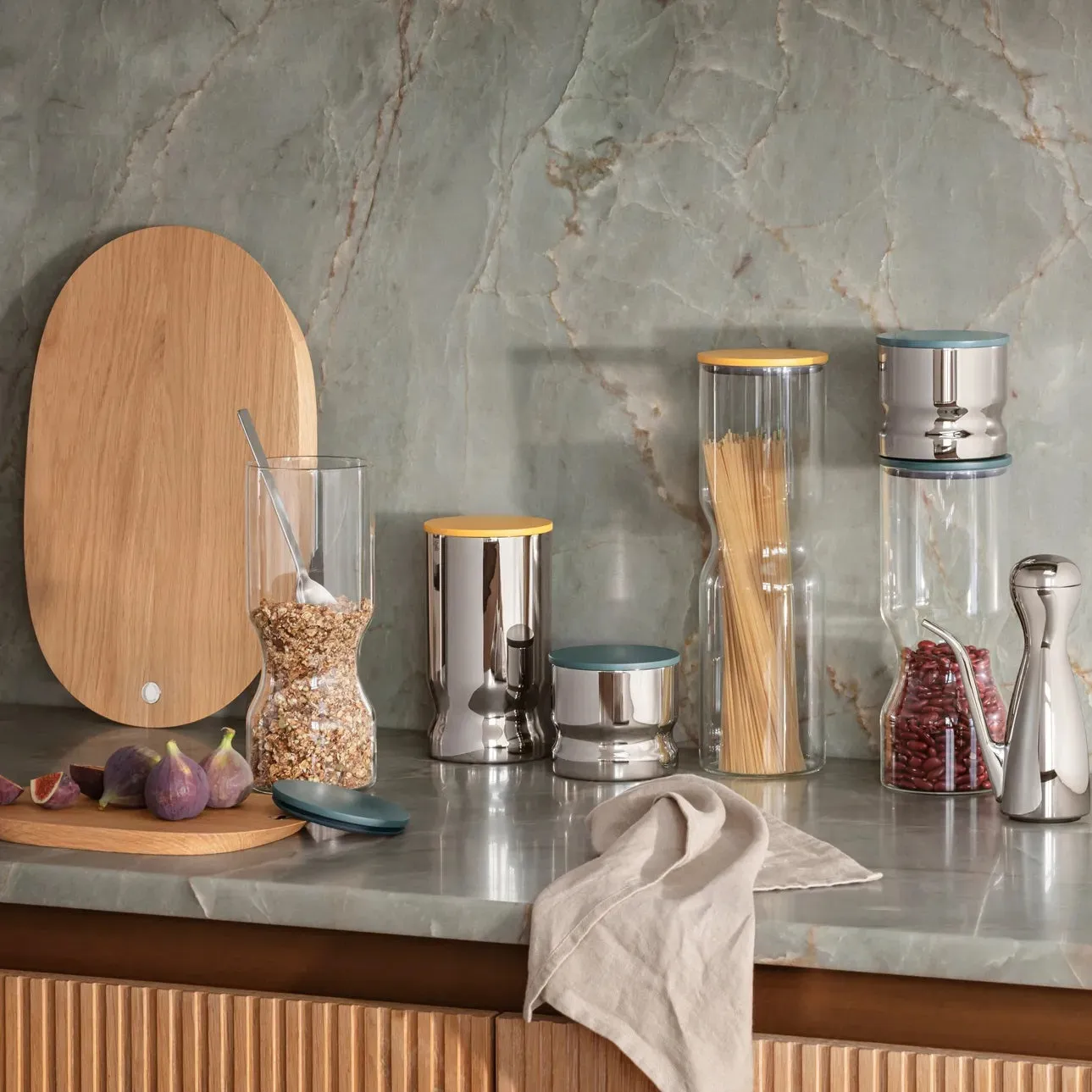 Georg Jensen Alfredo Canisters