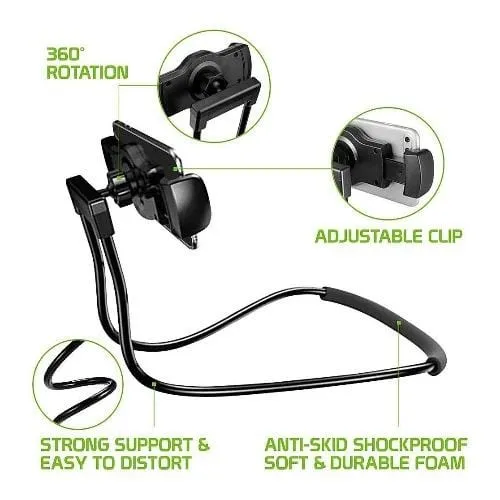 Gooseneck Flexible Holder - Most Phones and Tablets