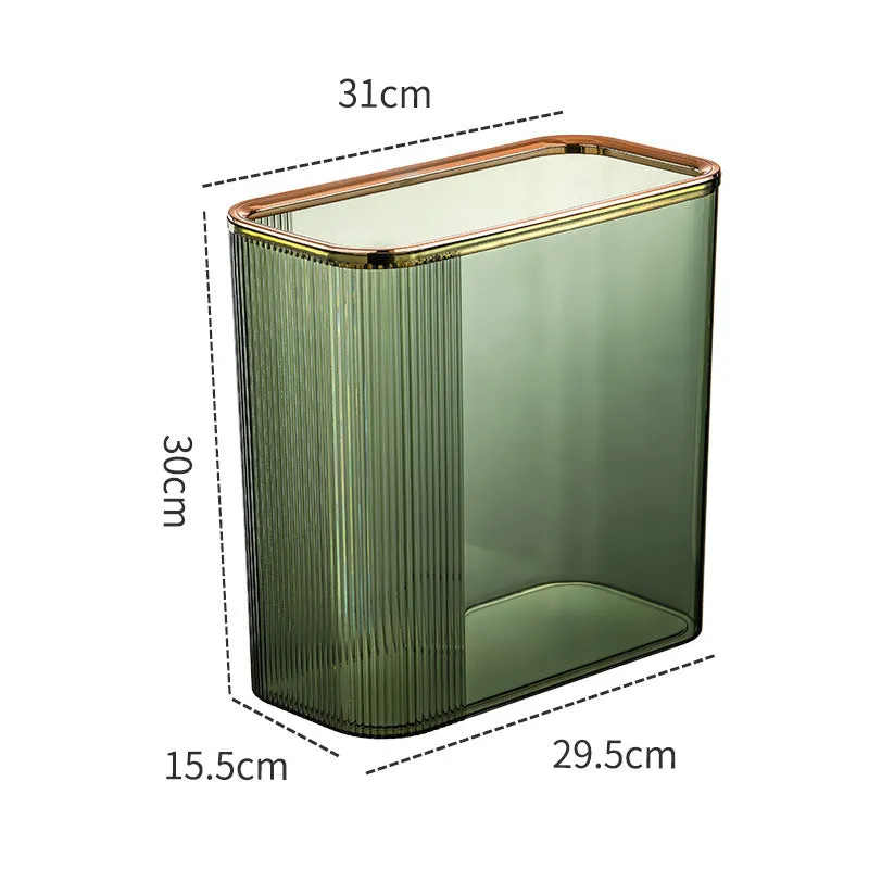 Household Fashion Press Trash Can