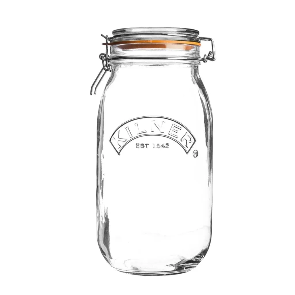 Kilner Preserve Jar with Clip Top 3L