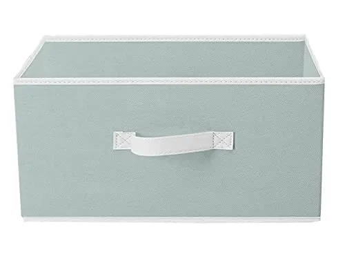 Kuber Industries Multipurposes Flodable Storage Box|Drawer Storage and Cloth Organizer|Storage Box For Toys|Storage Box Gor Clothes|Pack of 2 (Grey, Non-woven)