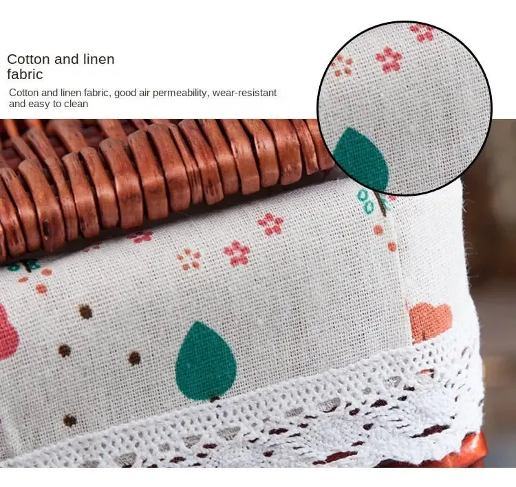 Large Capacity Laundry Basket With Cover