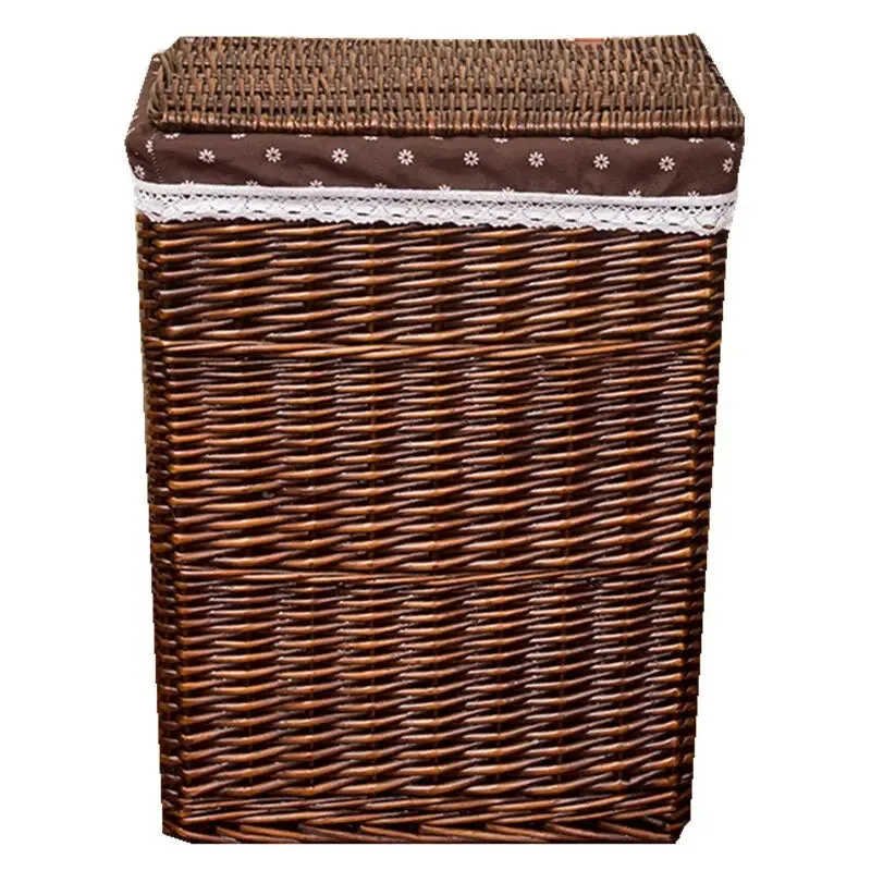 Large Capacity Laundry Basket With Cover