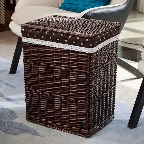 Large Capacity Laundry Basket With Cover
