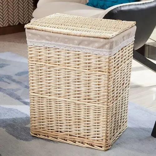Large Capacity Laundry Basket With Cover