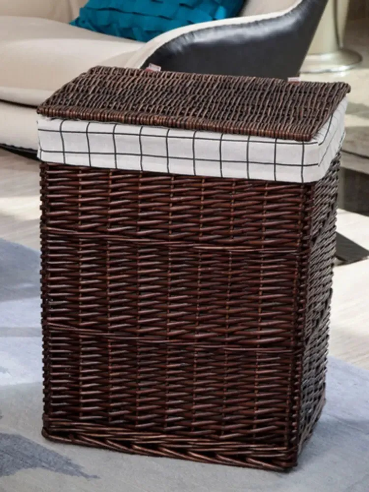 Large Capacity Laundry Basket With Cover