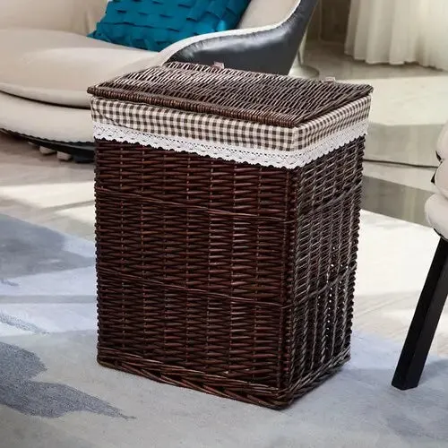 Large Capacity Laundry Basket With Cover