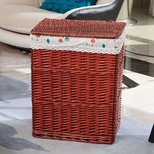 Large Capacity Laundry Basket With Cover