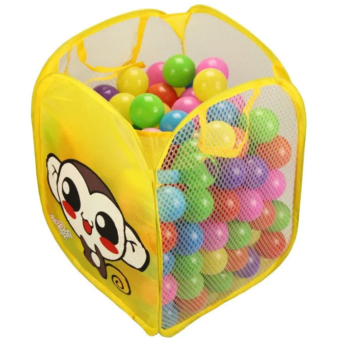 Laundry Bag Pop Up Mesh Washing Foldable Laundry Basket Bag Bin Hamper Storage Net Storage Basket Toys Sundry Receive Bag