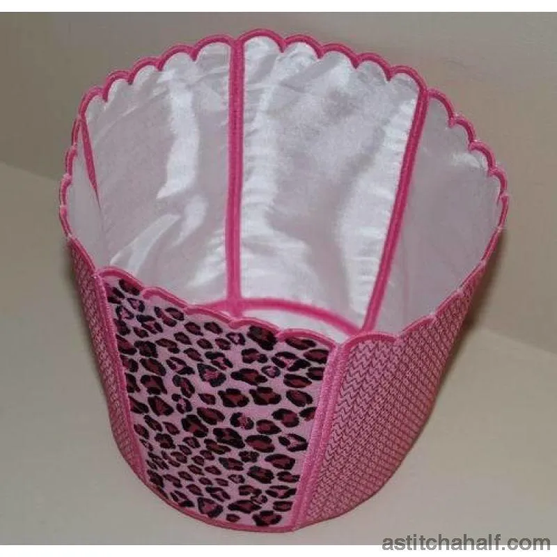 Leopard Chic Bucket Bin