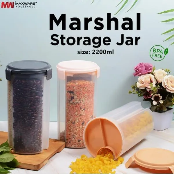 MAXWARE MARSHALL STORAGE JAR 2200ML